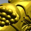Балясина "Виноградная спираль" - stl модель для ЧПУ