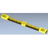 Florentine Rosette Twisted Baluster STL for CNC