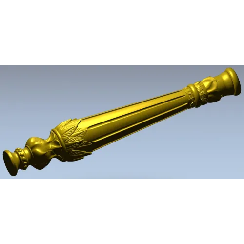 Regal Acanthus - detailed STL 3D model for CNC baluster milling