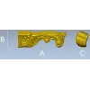 Резная ножка в стиле рококо - 3D модель STL для ЧПУ