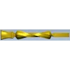 Twisted Decorative Baluster STL for CNC