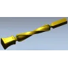 Twisted Decorative Baluster STL for CNC