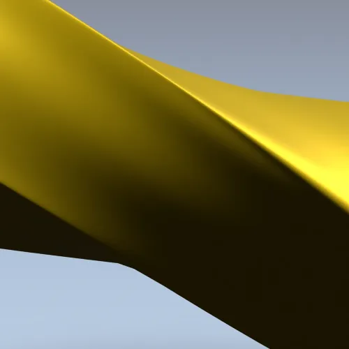 Twisted Decorative Baluster STL for CNC