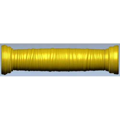 Rope-Twist Baluster STL for CNC