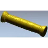 Rope-Twist Baluster STL for CNC