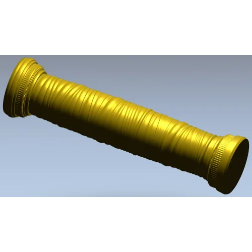 Rope-Twist Baluster STL for CNC