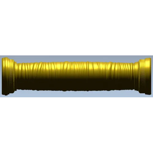 Rope-Twist Baluster STL for CNC