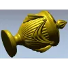 Урнообразное навершие в классическом стиле - 3D модель STL для ЧПУ