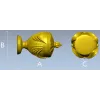 Урнообразное навершие в классическом стиле - 3D модель STL для ЧПУ