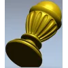 Балясина-навершие "Флорентийская" - 3D модель STL для ЧПУ