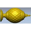 Навершие "Ананас" - 3D STL модель для ЧПУ