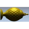 Навершие "Ананас" - 3D STL модель для ЧПУ