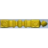 Rosette Acorn Baluster - STL 3D model for CNC