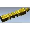 Rosette Acorn Baluster - STL 3D model for CNC