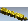 Rosette Acorn Baluster - STL 3D model for CNC