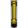 Twisted Barley-Sugar Baluster STL for CNC
