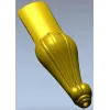 Элегантная мебельная ножка в стиле классика - STL модель для ЧПУ