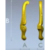 Балясина классическая - 3D модель STL для ЧПУ