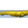 Балясина "Роза вьющаяся" - 3D модель STL для ЧПУ