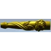 Балясина "Роза вьющаяся" - 3D модель STL для ЧПУ