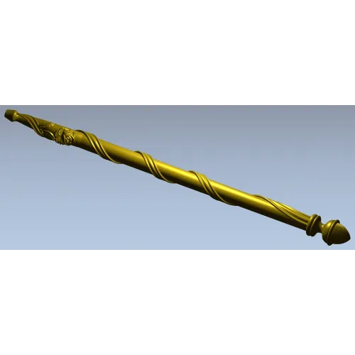 Florentine Spiral Baluster - STL 3D Model for CNC Milling