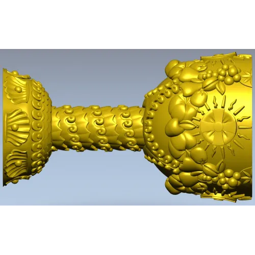 Балясина "Солнечный флорель" - 3D модель STL для ЧПУ