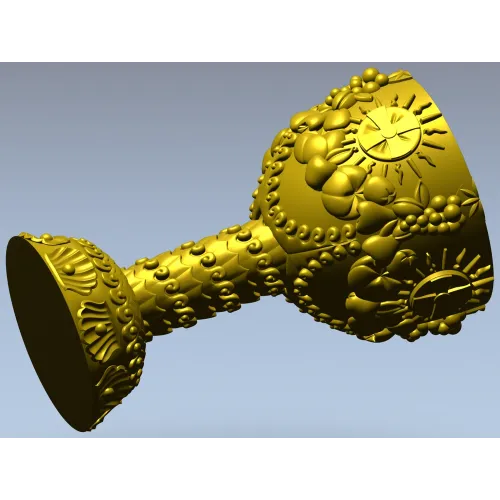 Балясина "Солнечный флорель" - 3D модель STL для ЧПУ