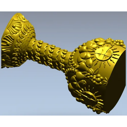 Балясина "Солнечный флорель" - 3D модель STL для ЧПУ