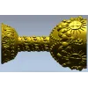 Балясина "Солнечный флорель" - 3D модель STL для ЧПУ