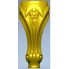 Декоративная мебельная ножка - stl модель для ЧПУ