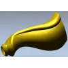 S-Flow Baluster - STL 3D model for CNC