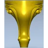 Rococo Acanthus Leg STL Model