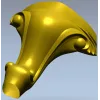 Rococo Acanthus Leg STL Model