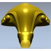 Rococo Acanthus Leg STL Model