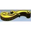 Regency Acanthus Scroll - STL 3D model for CNC routing