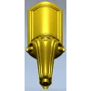 Классическая мебельная ножка в стиле рококо - 3D модель STL для ЧПУ
