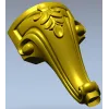 Acanthus Scroll Furniture Leg STL for CNC