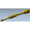Regal Twist Baluster - STL 3D model for CNC milling