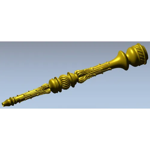 Regal Twist Baluster - STL 3D model for CNC milling