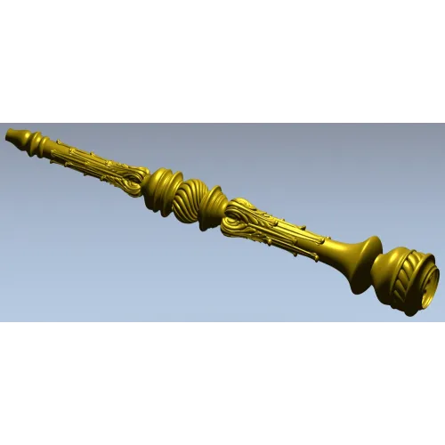 Regal Twist Baluster - STL 3D model for CNC milling