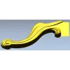 Rococo Scroll Applique - STL 3D model for CNC wood carving