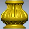 Fluted Auric Baluster STL