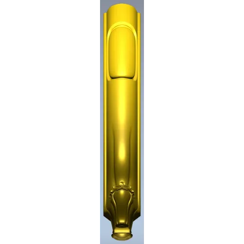 Florentine Scroll Leg - STL 3D model for CNC