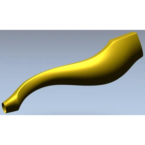 Волнообразная балясина - 3D модель STL для ЧПУ