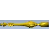 Regal Rosette Baluster - detailed STL 3D model for CNC