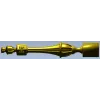 Regal Rosette Baluster - detailed STL 3D model for CNC