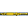 Ornate turned baluster STL model