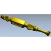 Ornate turned baluster STL model