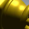 Ornate turned baluster STL model