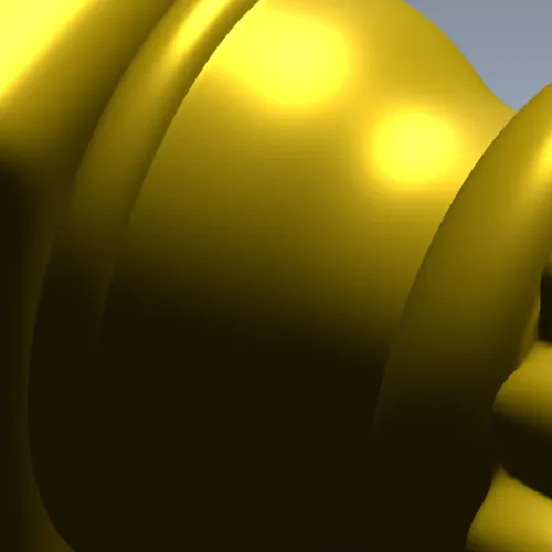 Ornate turned baluster STL model